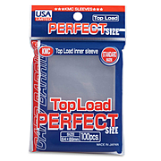 100 Fundas KMC Top Load Perfect Sized