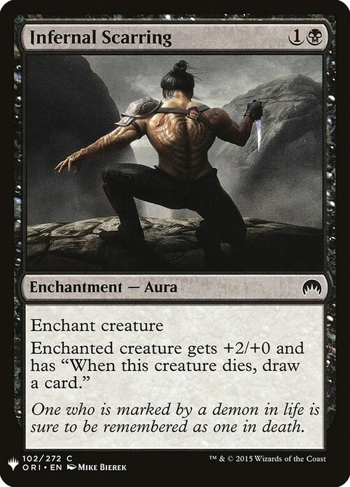 Infernal Scarring Card Front
