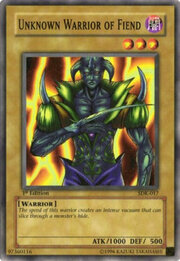 Unknown Warrior of Fiend