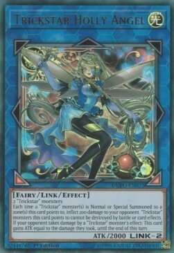 Trickstar Holly Angel Card Front