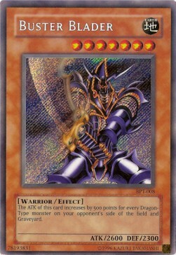 Buster Blader Card Front