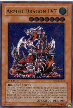 Armed Dragon LV7 Card Front