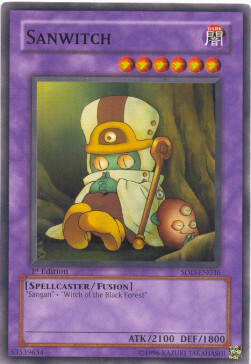 Sanwitch Card Front