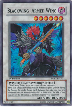 Blackwing Armed Wing Card Front