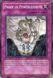 Proof of Powerlessness