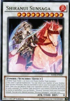Shiranui Sunsaga Card Front