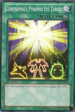 Chronomaly Pyramid Eye Tablet Card Front