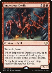 Diablos impetuosos