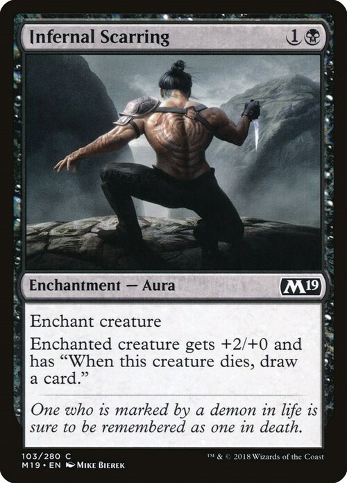 Infernal Scarring Card Front