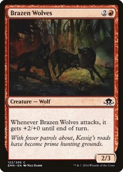Lobos osados