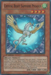 Bestia Cristallo Pegaso Zaffiro