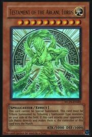 Testamento dei Signori Arcani
