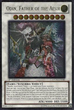 Odin, Father of the Aesir Card Front