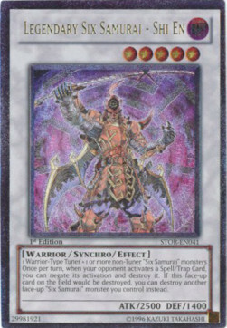 Shi En - Sei Samurai Leggendario Card Front