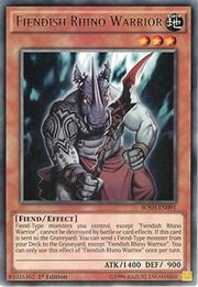 Guerriero Rinoceronte Demoniaco