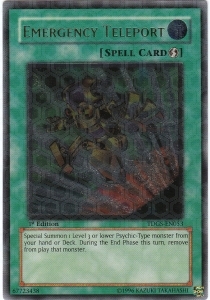 Emergency Teleport Card Front