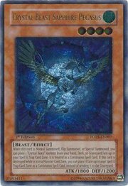 Crystal Beast Sapphire Pegasus