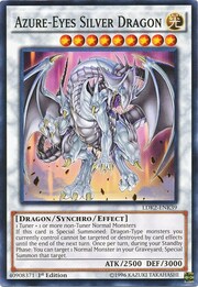 Drago Argento Occhi Azzurri
