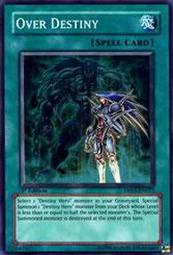 Over Destiny Card Front