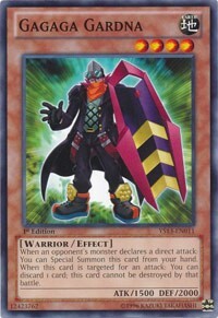 Gagaga Gardna Card Front