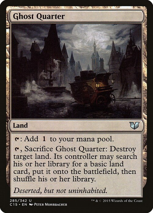 Ghost Quarter Card Front