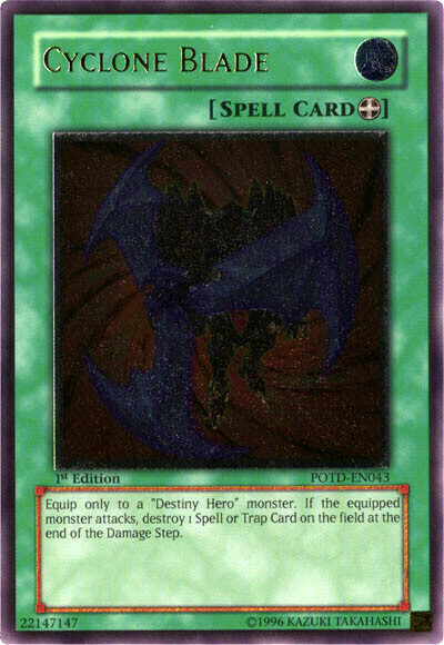 Cyclone Blade Card Front