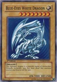 Blue-Eyes White Dragon Card Front