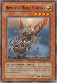 Hunter of Black Feathers Card Front