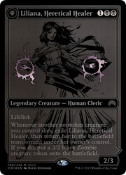 Liliana, Guaritrice Eretica // Liliana, Necromante Audace